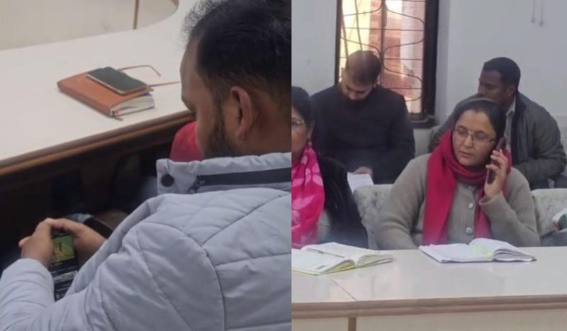 लक्सर तहसील दिवस बना औपचारिकता, फरियादियों की सुनवाई के बीच मोबाइल में उलझे दिखे अधिकारी